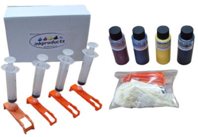 Ink Refill Kit For HP Officejet 8015e, 8025e, 8035e, 8034e, 8028e, 8020e, 8022e