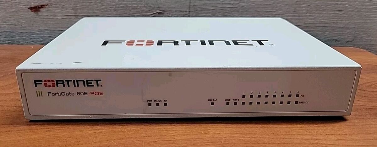 Fortinet FortiGate 60E Network Security-Firewall Appliance Fortinet FortiGate 60E Network Security-Firewall Appliance