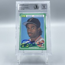 Deion Sanders Signed Autographed 1989 Score #246 Rookie Card RC Beckett BAS