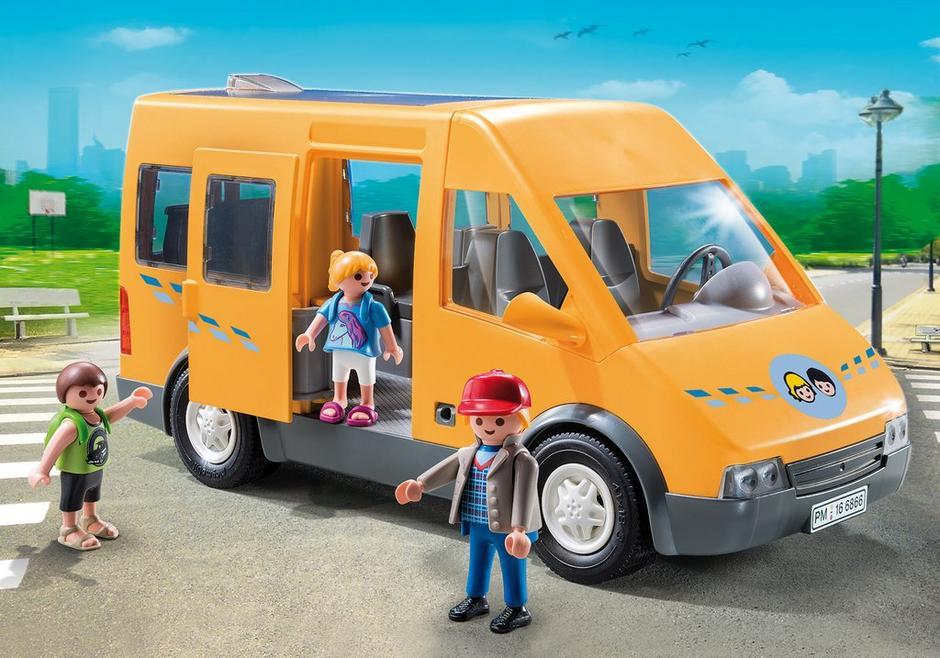 プレイモービル　6866 Playmobil City Life 6866 - School Bus - New And Sealed | eBay