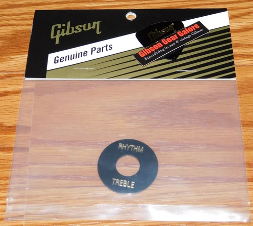 Gibson Les Paul Switch Washer Black Gold Ring Toggle Switchwasher Guitar Parts S