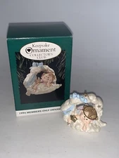 NOS 1994 Hallmark ON CLOUD NINE Keepsake Ornament Collector's Club Edition