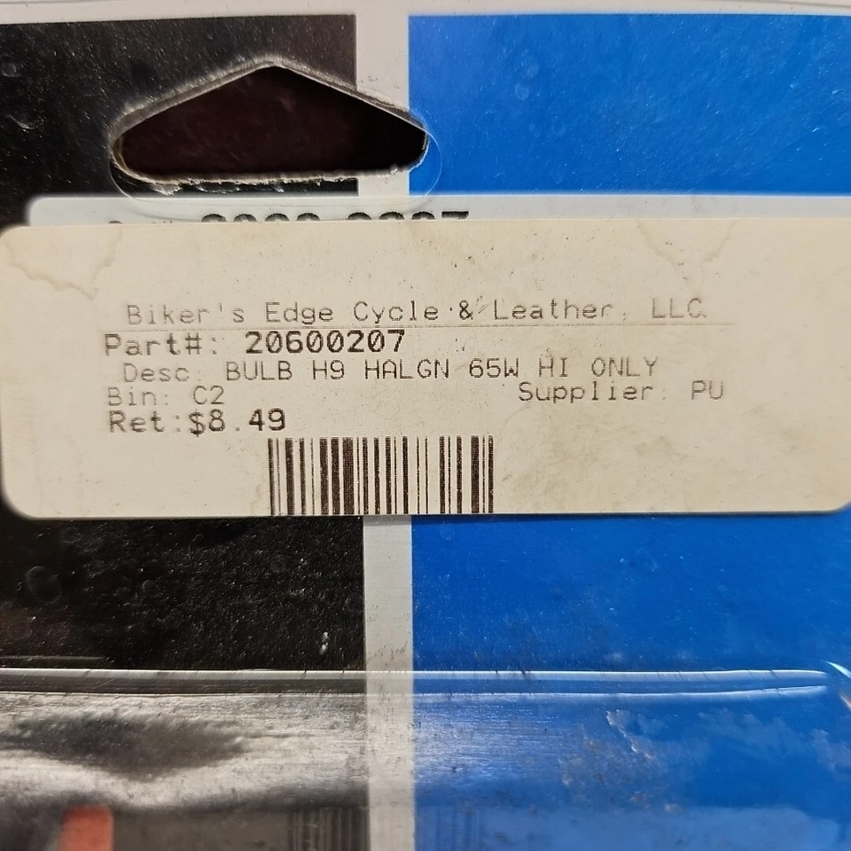 DRAG SPECIALTIES 2060-0207 Halogen Hi-Beam Headlight Bulb-H9-65 W- Harley VRod — 第 3/4 张图片