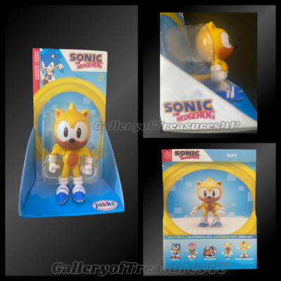Sonic the Hedgehog Classic Super Sonic Metal Amy Tails Ray or