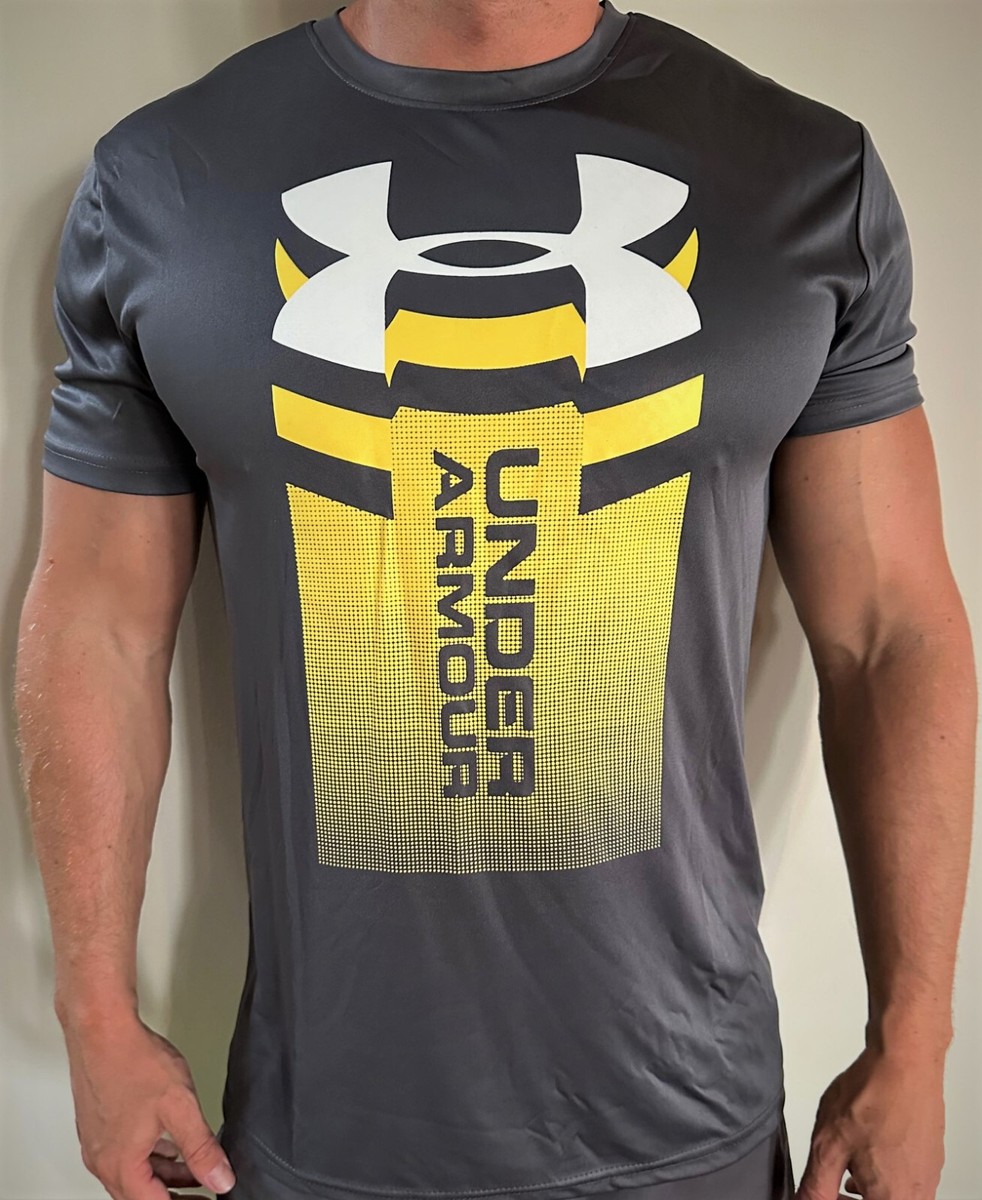 UA Under Armour Men's Arrow Logo Tee Top Athletic Muscle Gym Shirt New With  Tags - Main Image
