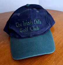 The Irish Hills Golf Club Michigan Embroidered Snapback Hat USA Made KC