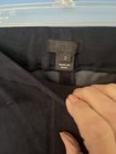 J.Crew Collection Navy Blue Lamb Suede Leggings Pants-2-$595 — photo 3