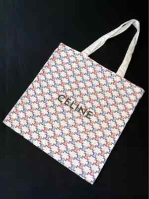 CELINE Tote Bag Novelty Canvas Triomphe Limited Eco Bag