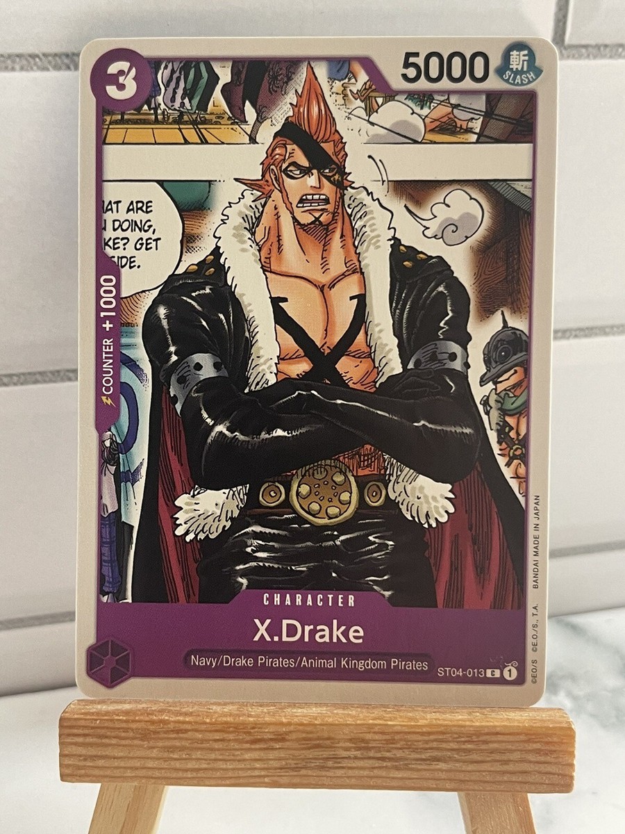 One Piece Card Game TCG X Drake ST04-013 | eBay