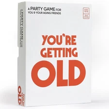 Vango You're Getting Old Party Card Game Ages 14+ 2-6 Players