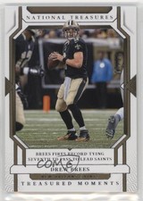 2023 Panini National Treasures Treasured Moments 77/99 Drew Brees #TM-DBS 1m1a