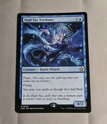 Magic: The Gathering - Foundations - High Fae Trickster NM