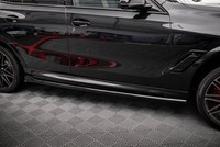 Seitenschweller Ansatz FüR BMW X6 M F96 / X6 M-Paket G06 Seitenschweller Schwarz