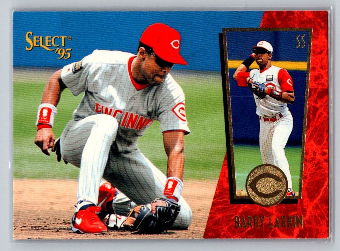 Barry Larkin 1995 Select #52 Cincinnati Reds - Free Shipping