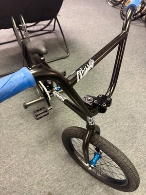 S&M BMX WHIP GIRL PAD SET BLACK RETRO BICYCLE MADE IN USA BAR PADS CULT - Foto 6