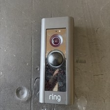 Ring Wired Video Doorbell Pro with cover and wedge. Works well.