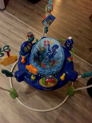 Neptunes Ocean Jumper Baby Bouncer Hüpfgerät Meerestiere Babyschaukel mit Musik