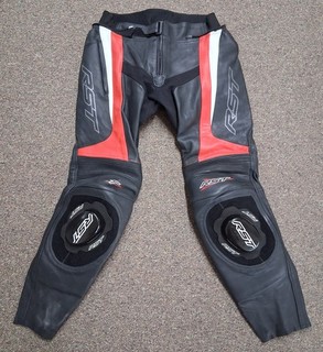 RST Performance Wear Black and Red Motocross Men's Pants Size UK 32