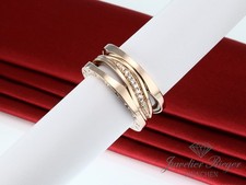 Bvlgari Ring B-Zero 1 Legend Rosegold 750 Diamanten Gr 51 2018 Bulgari Damen