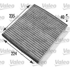 Valeo 698778 Filter Innenraumluft für MERCEDES BENZ M KLASSE W163 Pollenfilter