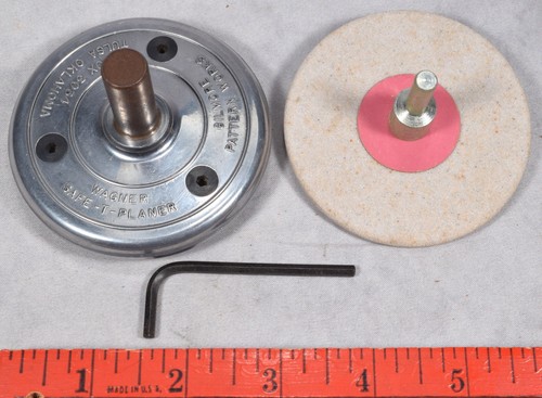 Wagner Safe-T-Planer, Gilmore Pattern Works Drill Wood Tool and Cincinnati Wheel