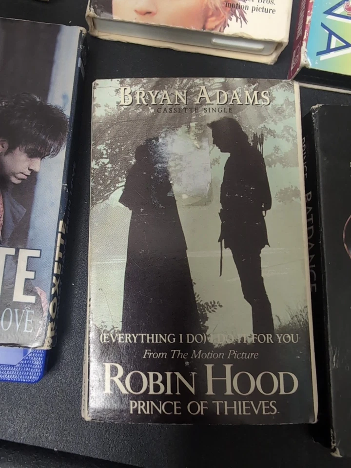 Cassette Singles Lot Madonna, Prince Batman Bon Jovi Rugrats Adams Roxette, - Image 4 of 4