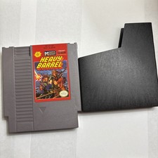 Nintendo NES Heavy Barrel Tested Working Original Authentic Cartridge Only