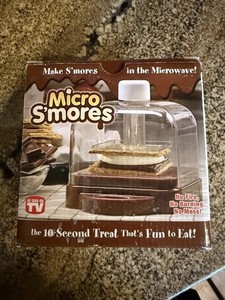 NEW Micro S'mores Make S'mores in the Microwave As Seen on TV NIB