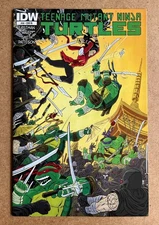 TEENAGE MUTANT NINJA TURTLES #44 - GALUSHA 1:10 Incentive Variant (IDW, 2015)