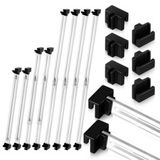Humyoun 24 Pcs Metal Adjustable File Cabinet Rails Set Include 16 Hanging File R