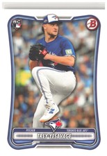 Trey Yesavage RC - 2026 Bowman Paper Base Rookie #41 Blue Jays