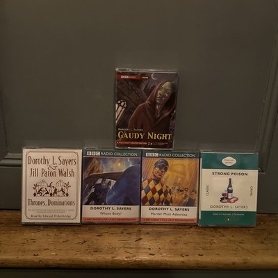 Gaudy Night, Dorothy L. Sayers Cassette Tapes Audiobook and other stories 