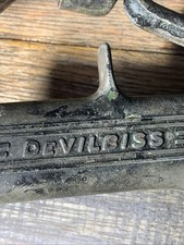 Vintage DeVilbiss Type GD Spray Gun Toledo Ohio Paint Sprayer Untested