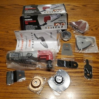 Pneumatic Multi-Function Tool & Accessories Variable Speed 207-4825 New In Box