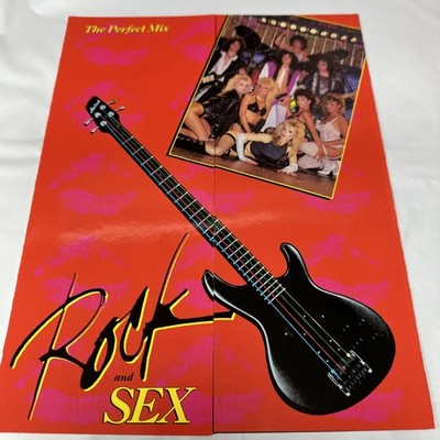 ROCK AND SAX TAIJA RAE FOLDER Film Promo Ad SLICK