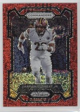 2023 Panini Prizm Red Sparkle Prizm Darrick Forrest Jr #296 3hd