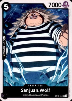 One Piece Sanjuan.Wolf OP10-084 Common (6318)