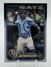2024 Topps #96 Christian Bethancourt Tampa Bay Rays