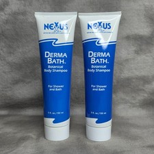  X2 Nexxus Derma Bath Botanical Body Shampoo 5 fl oz