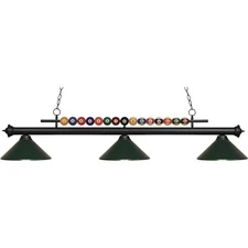 Z-Lite 170MB-MDG Shark Billiard Light Matte Black