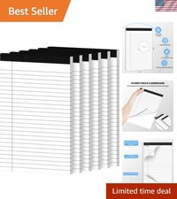 6 Pack Notepads 5x8, Small Legal Pads Narrow College Ruled, 30 Sheets/Pack, P...