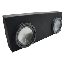 07-13 Toyota Tundra Crew Max Harmony HA-R124 Dual 12" Custom Sub Box 2 Ohm New
