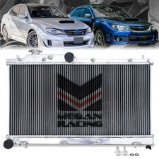 Megan Aluminum Bolt-on 2-row Radiator With Cap For 08-14 Wrx 08-21 Sti Mt