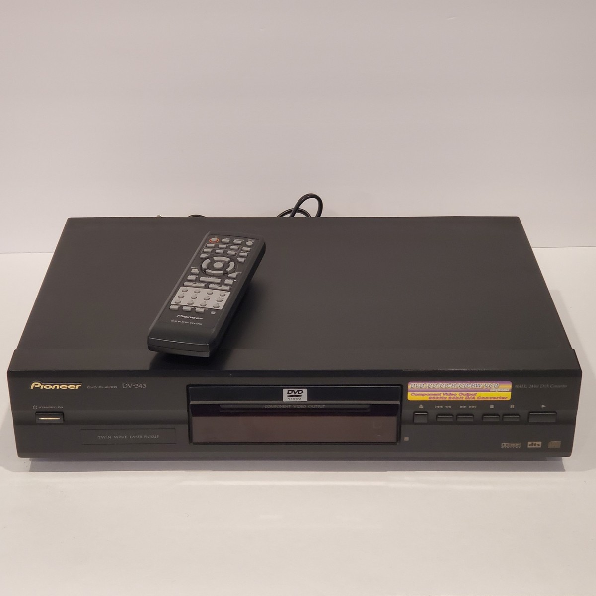 Pioneer DVDコピー機 Pioneer DV-343 DVD Player Twin Wave Laser Pickup With Remote