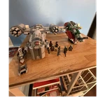 LEGO Star Wars The Mandalorian Razor Crest and Slave 1 (boba fett ship)