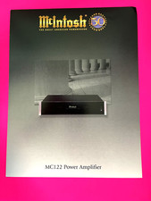 McIntosh MC122 Brochure - NEW LOW PRICE