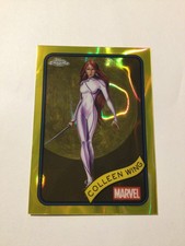 2025 Topps Chrome Marvel COLLEEN WING Yellow Lava Refractor #47