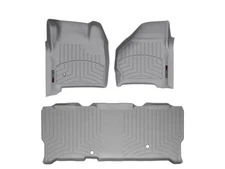 WeatherTech FloorLiner for 1999-2007 Ford Super Duty - 1st & 2nd Row, Grey