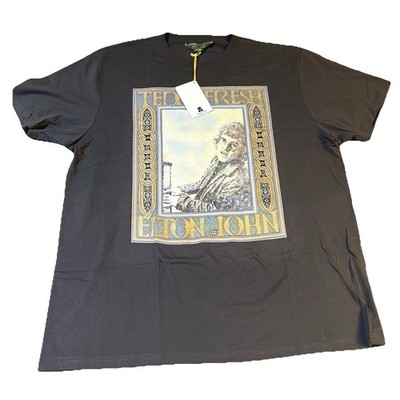 Teddy Fresh X Elton John Goodbye Yellow Brick Road Graphic Tee NWT Unisex