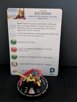 DC Heroclix Batman 032 Big Barda Rare 